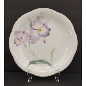 MIKASA Rondo Waikiki Dinner Plate 11" EJ 910 Vintage Discontinued Iris
